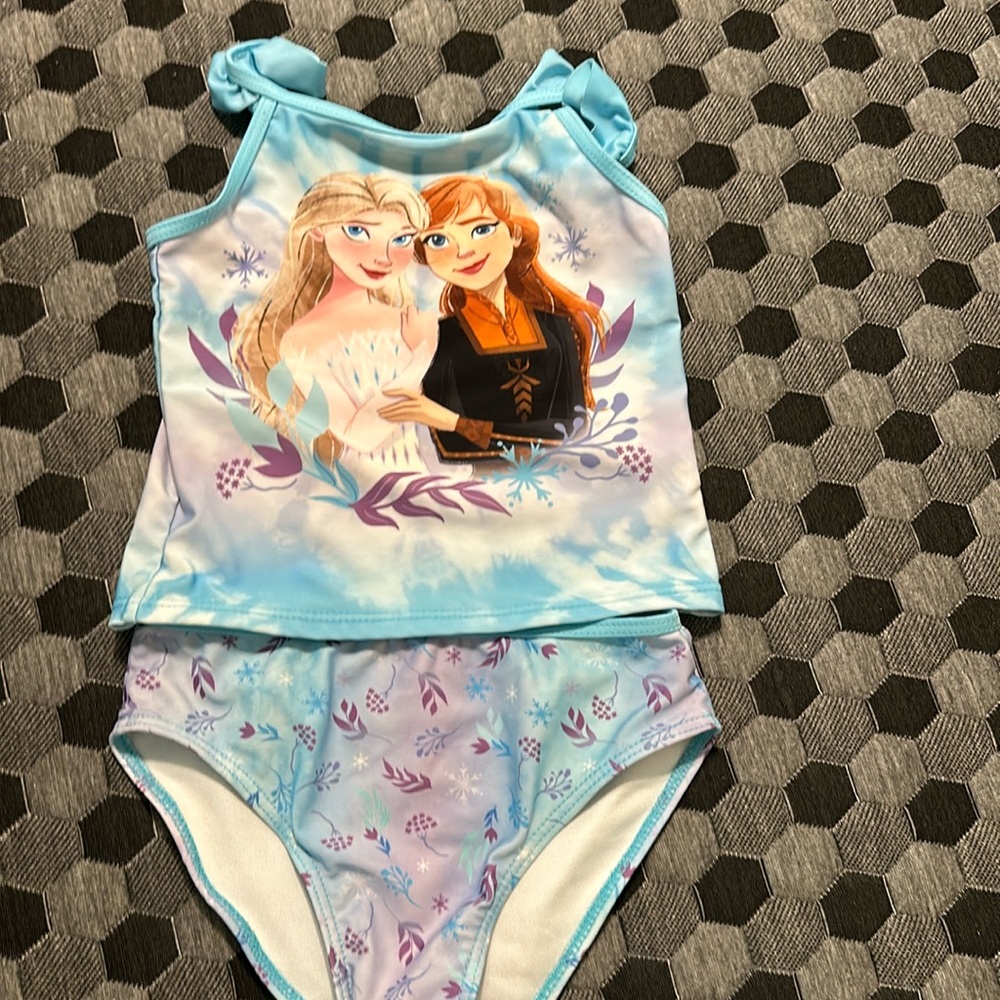 2 piece swim! Only worn while on a Disney Cruise.